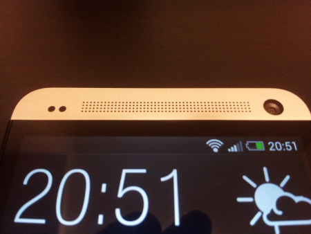 HTC One - fotocamera,led,cassa 